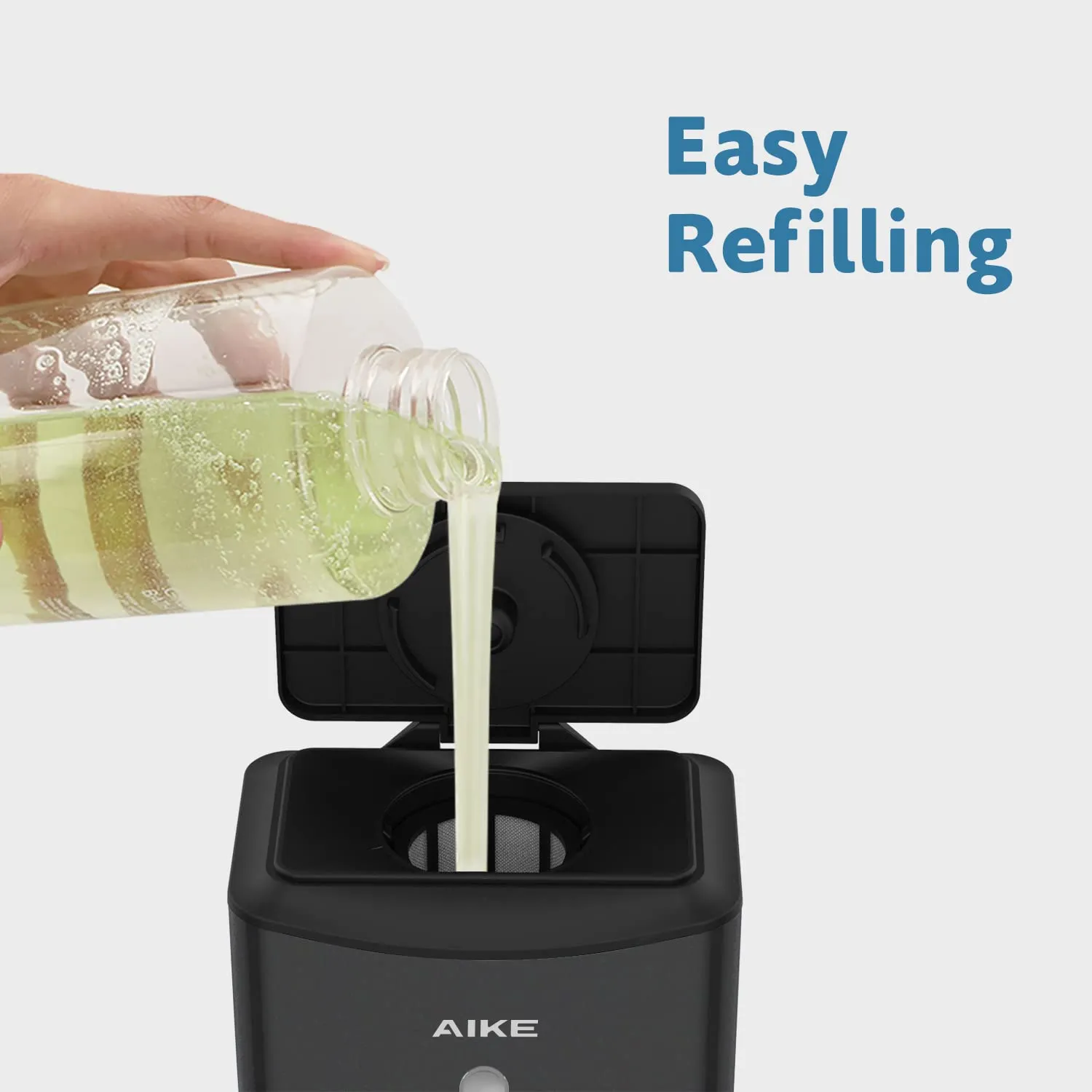 AIKE 1100ml Automatic Soap Dispenser For Commercial Bathroom, AK1206