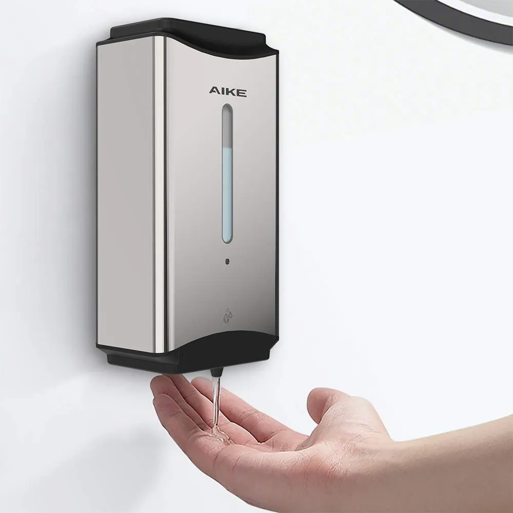 AIKE 1100ml Automatic Soap Dispenser For Commercial Bathroom, AK1206