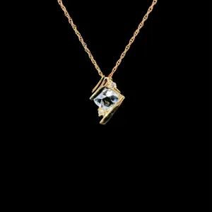 Aquamarine pendant