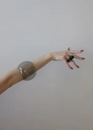 Arc Objects Exclamation Bangle - Transparent Black