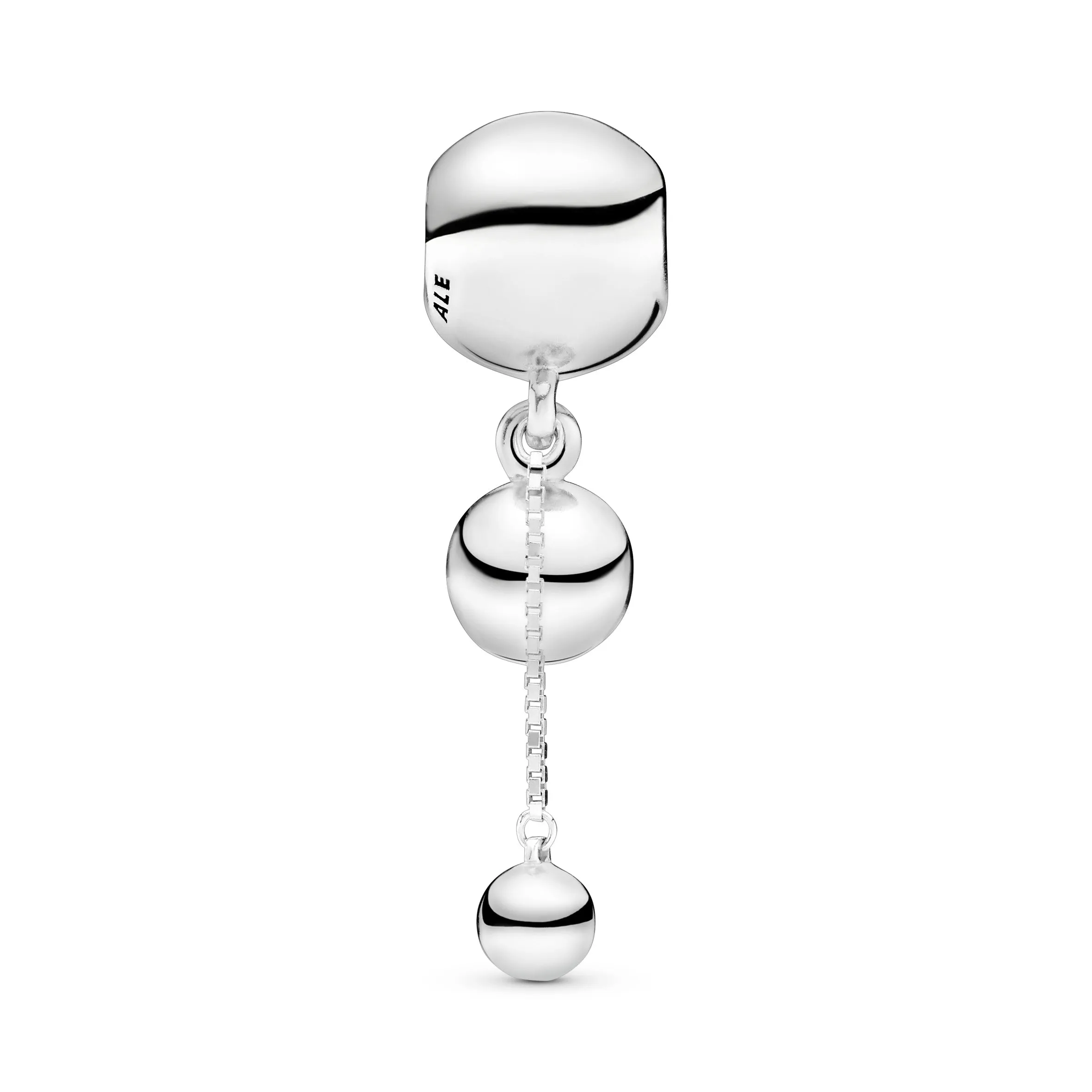 Bead silver dangle