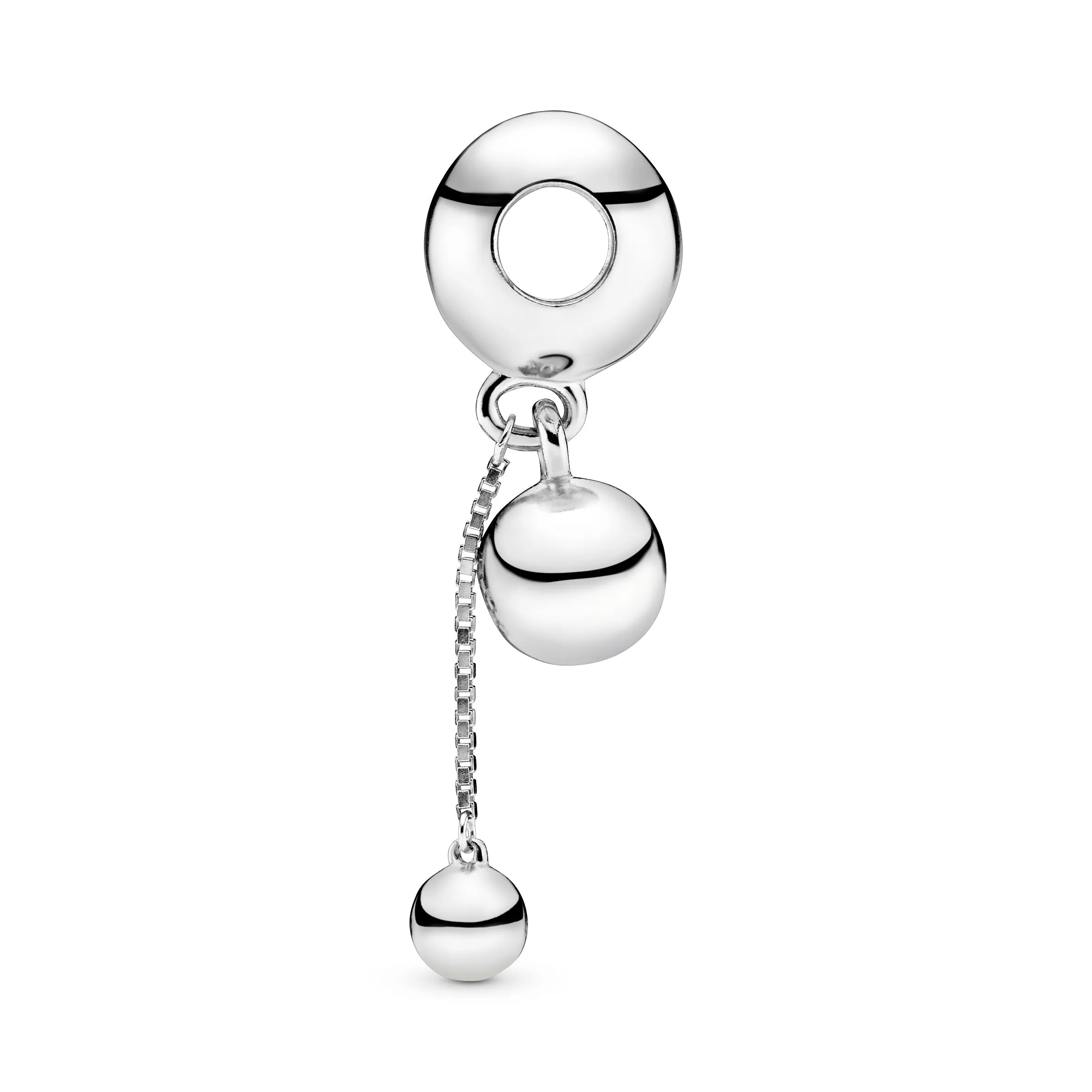 Bead silver dangle