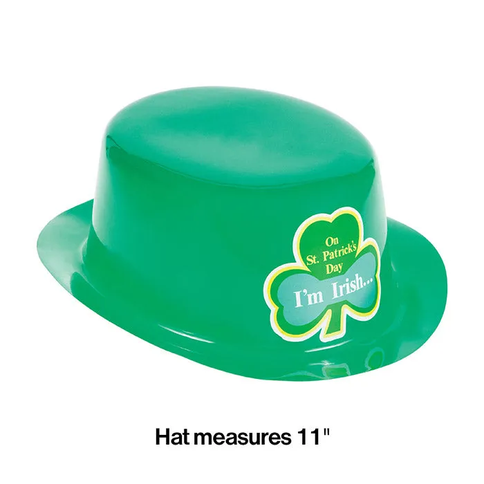 Bulk St. Patrick's Day Derby Hats (12 per Case)