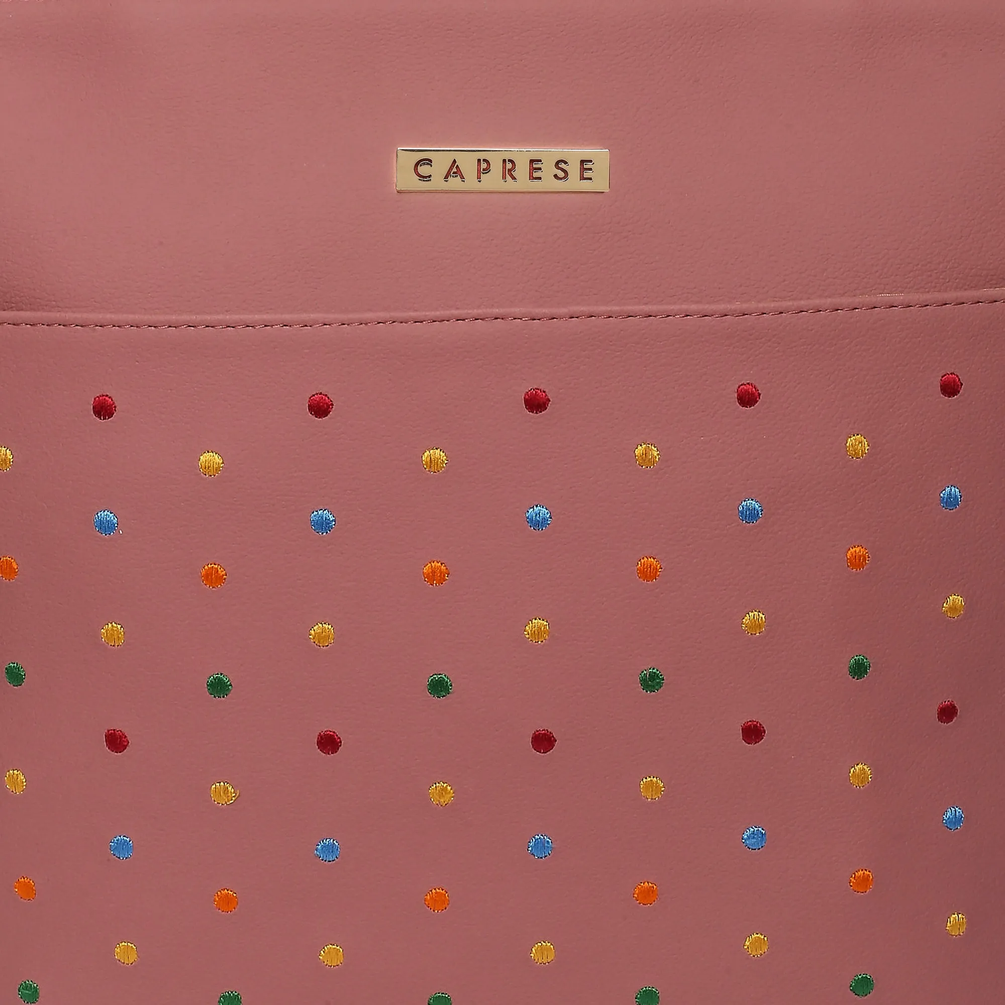 Caprese Popsicle Tote Large Dusty Rose