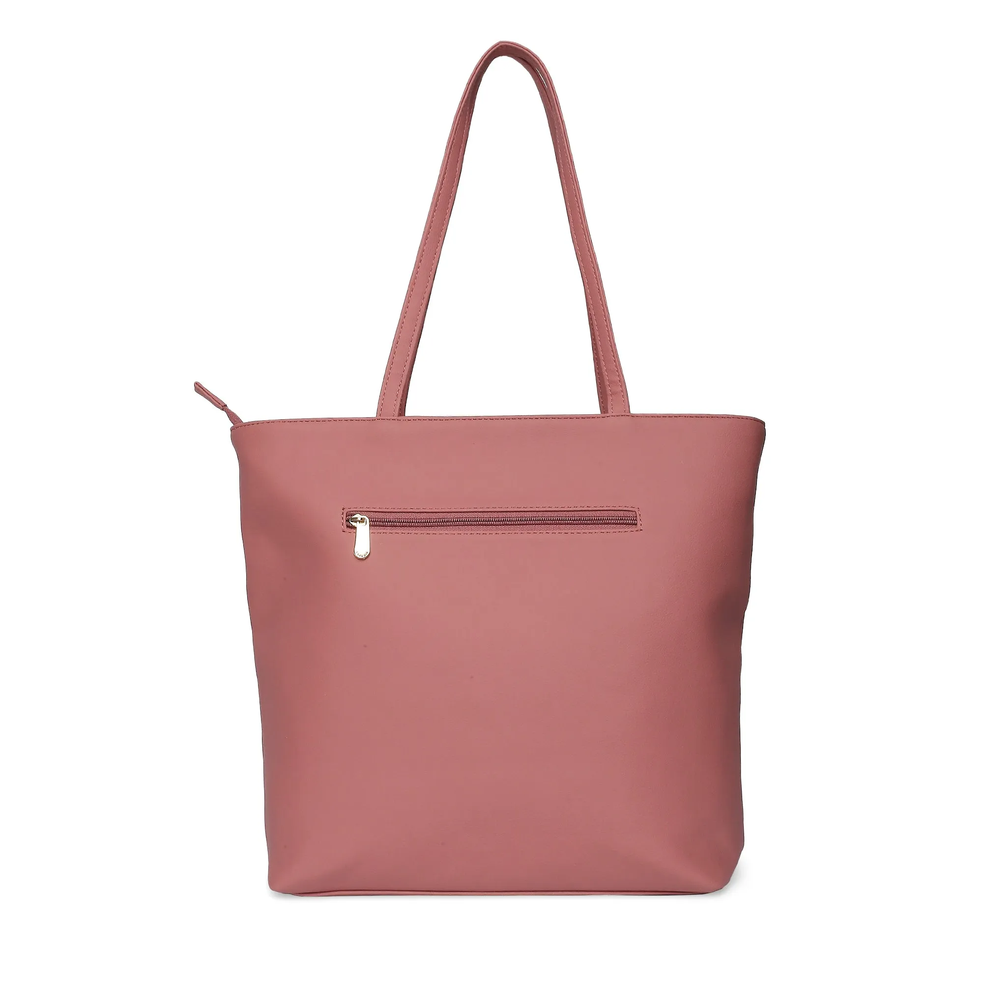 Caprese Popsicle Tote Large Dusty Rose