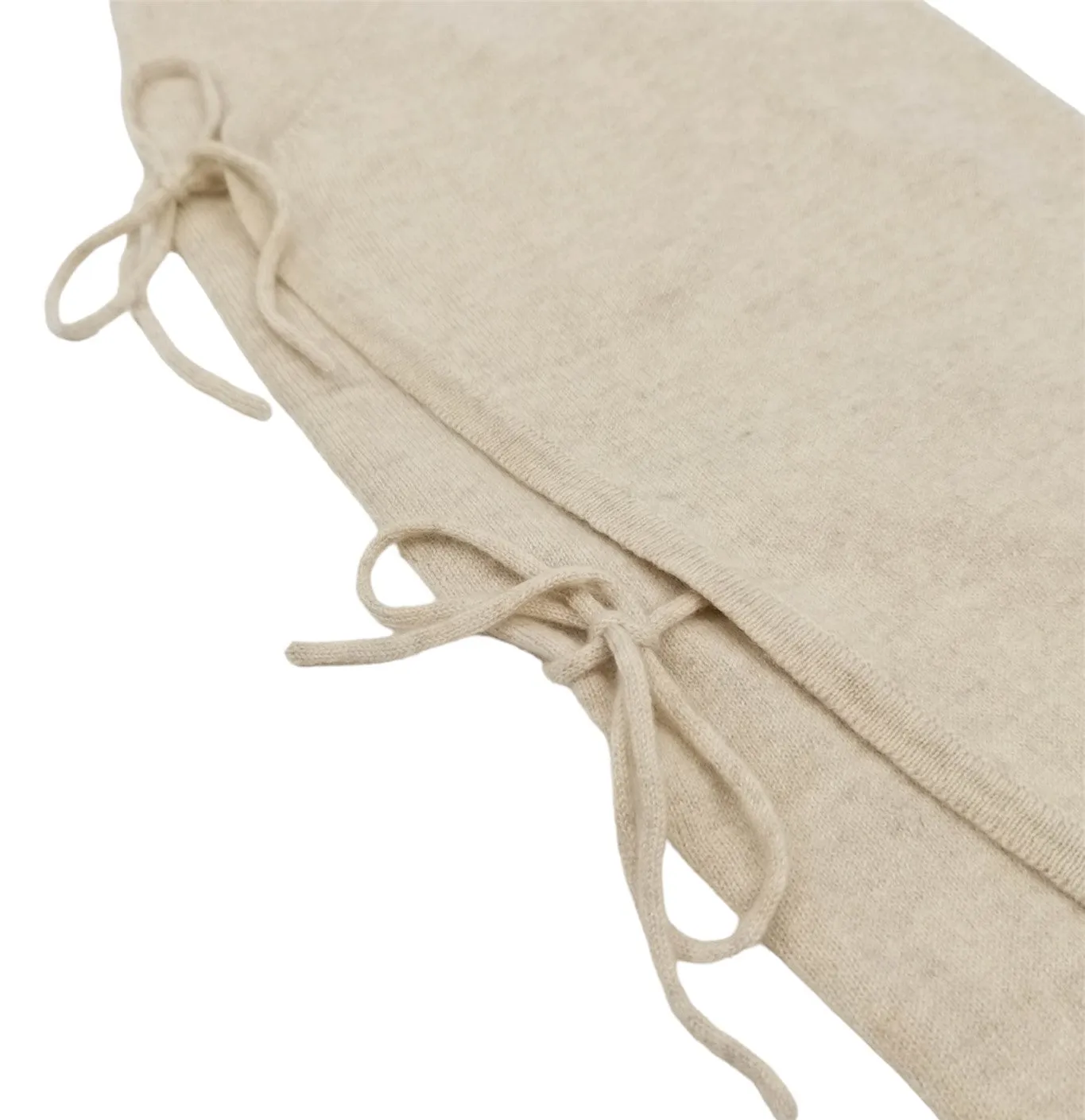 Cashmere Swaddle Wrap Apricot