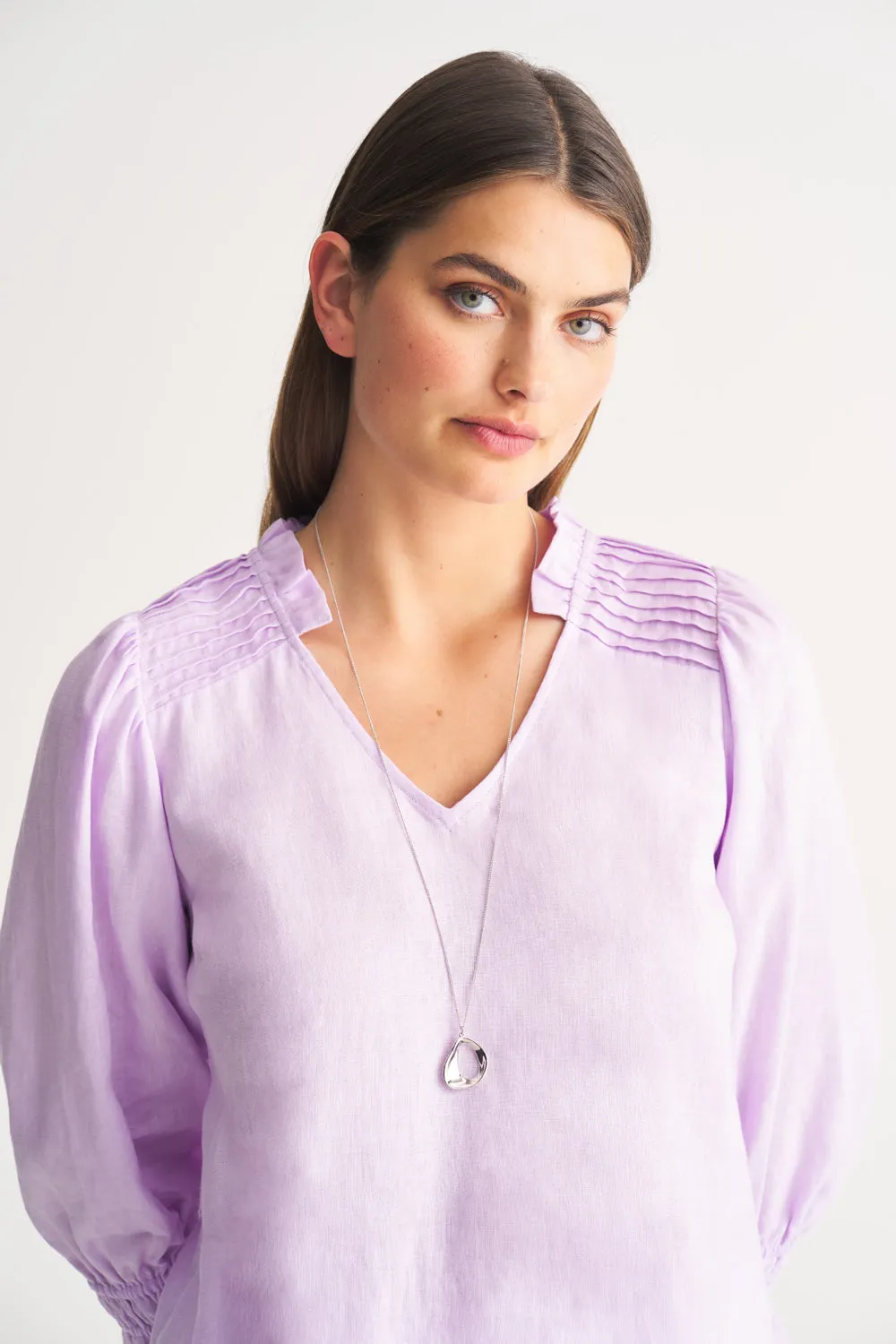 Celia Pendant Necklace - Silver