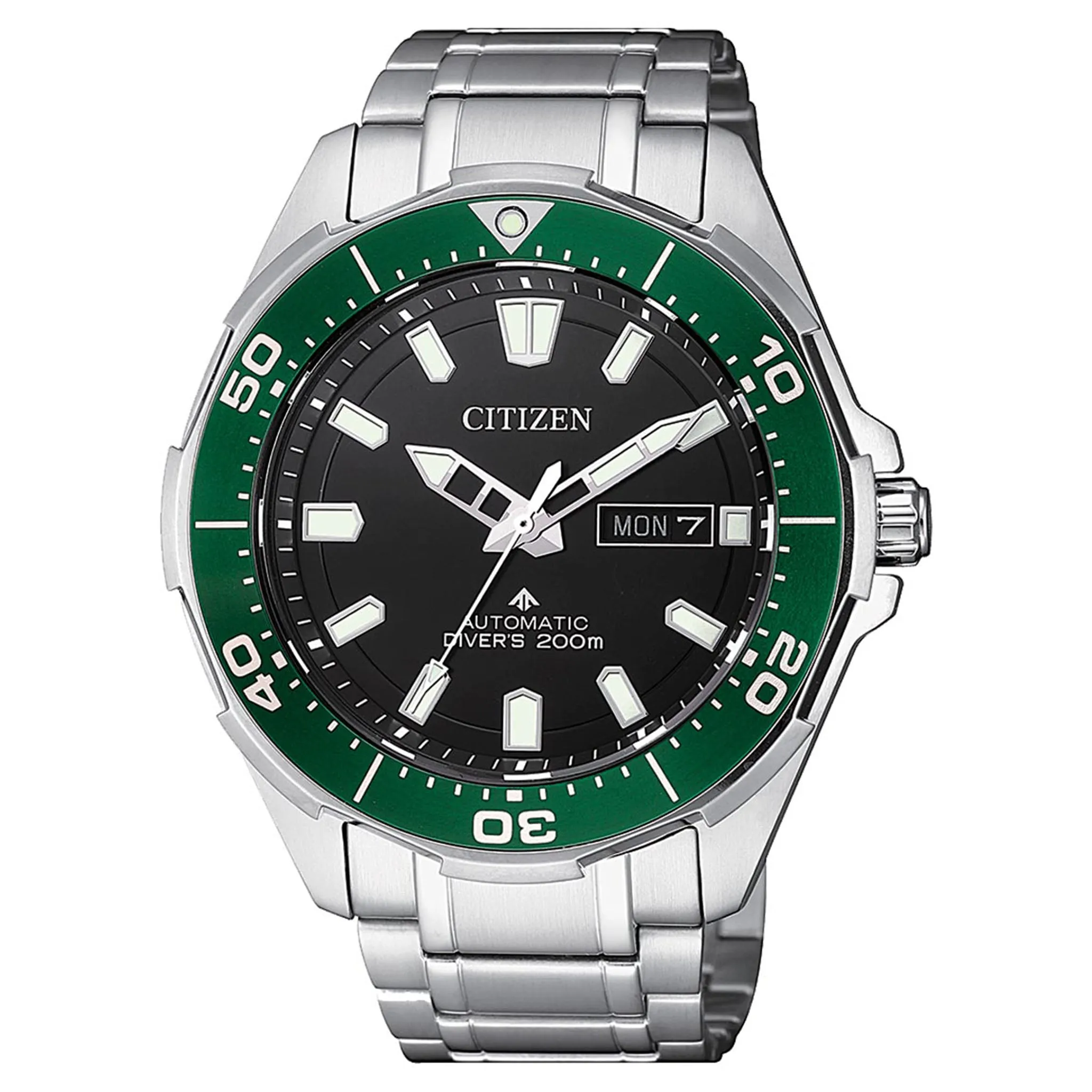 Citizen Promaster Marine Titanium Black Dial Automatic Men's Watch - NY0071-81E