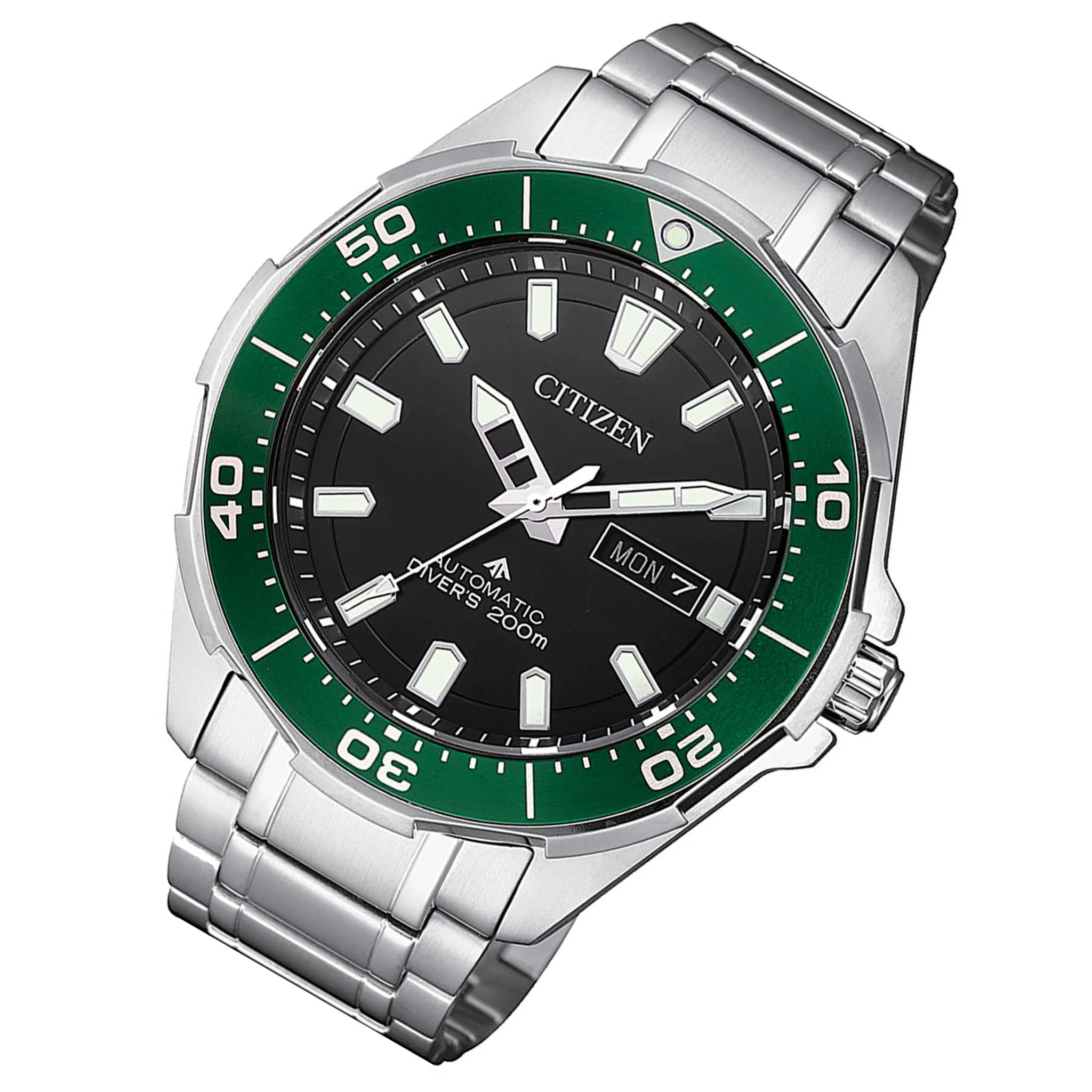 Citizen Promaster Marine Titanium Black Dial Automatic Men's Watch - NY0071-81E