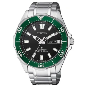 Citizen Promaster Marine Titanium Black Dial Automatic Men's Watch - NY0071-81E