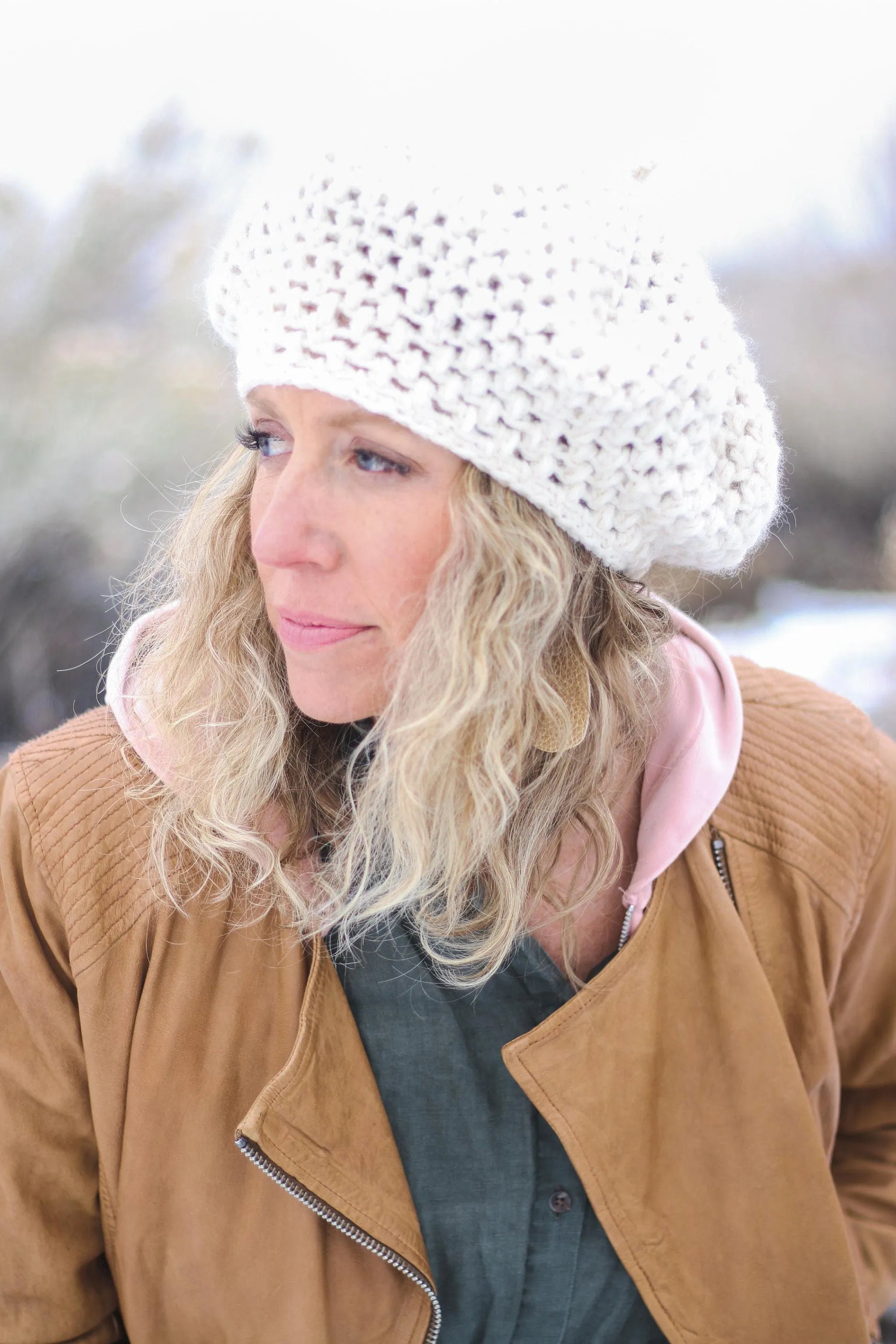 Crochet All Day Beret Crochet Pattern