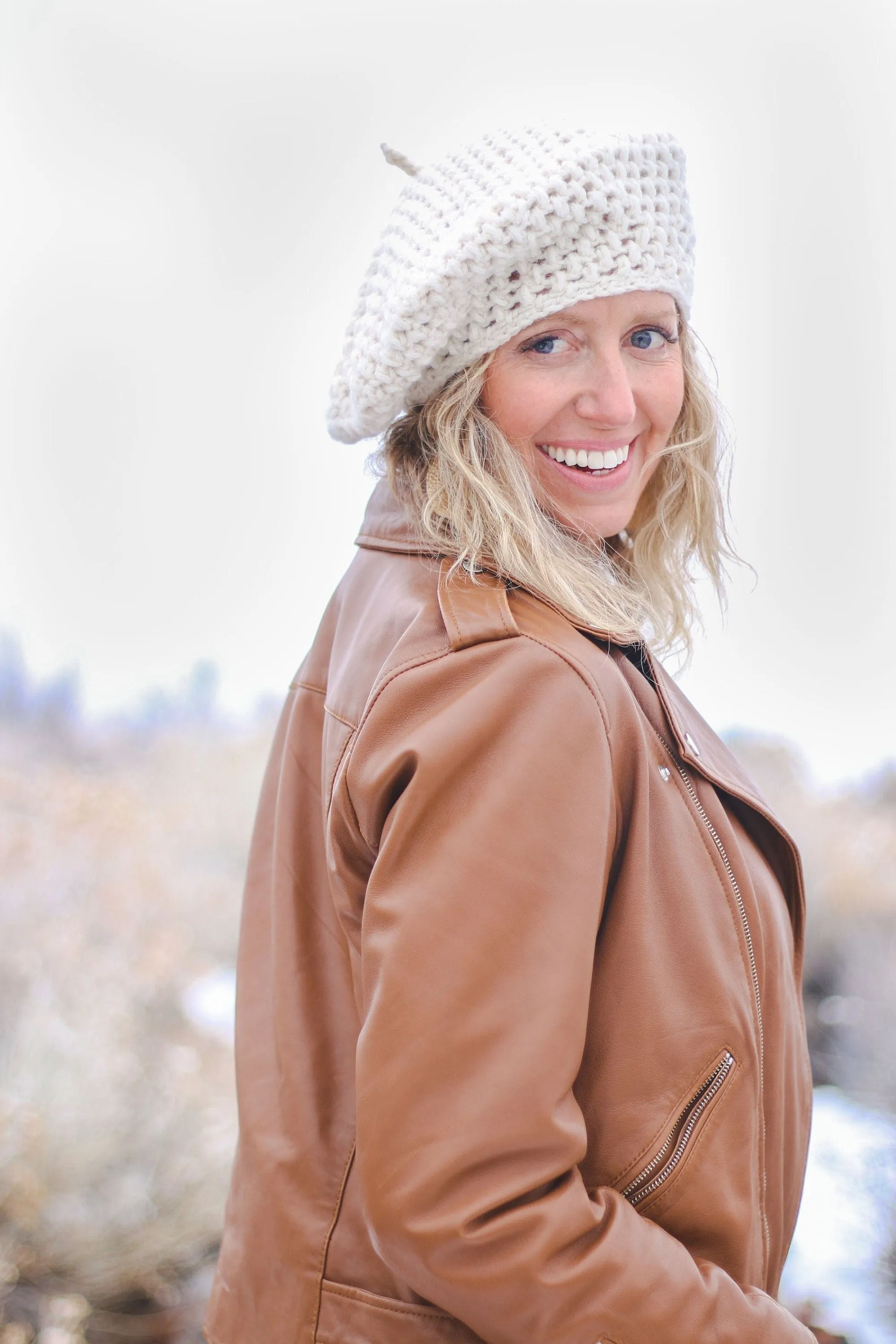 Crochet All Day Beret Crochet Pattern
