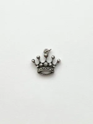 Crown Charm, Claddagh, Silver Charm, Gold Charm, Gold Pendant, Silver Pendant, Queen Charm, King Charm, Silver Earring, Crown Earring