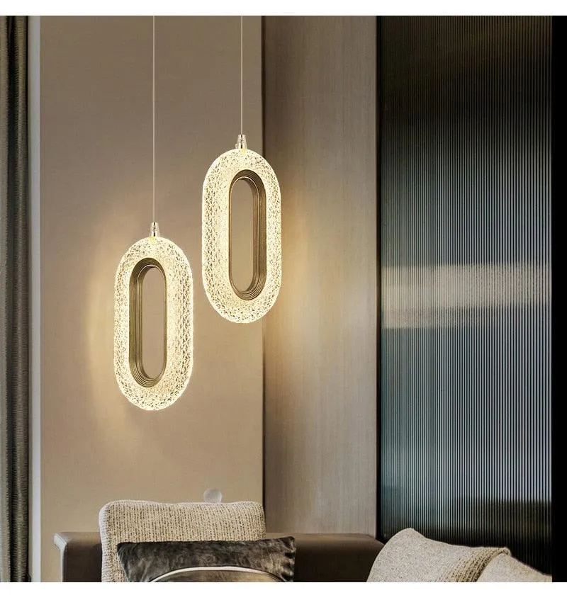 Crystal Elegance LED Pendant
