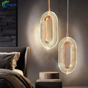 Crystal Elegance LED Pendant