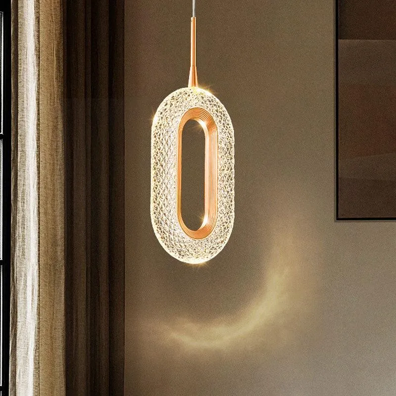 Crystal Elegance LED Pendant
