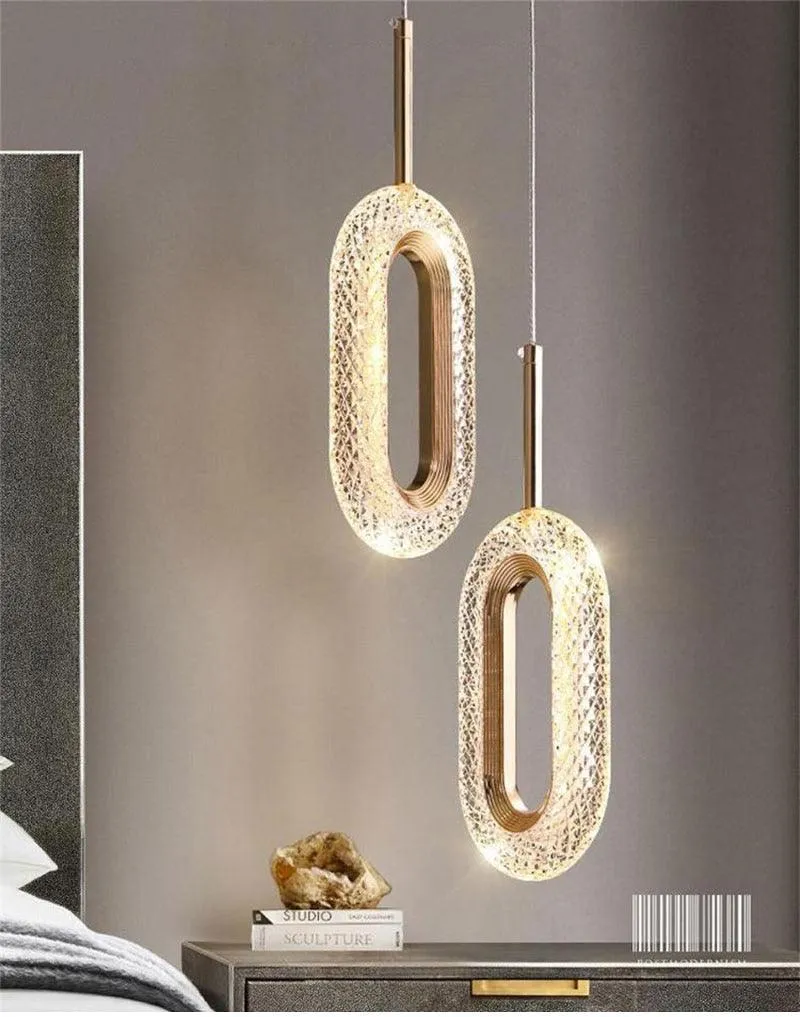 Crystal Elegance LED Pendant