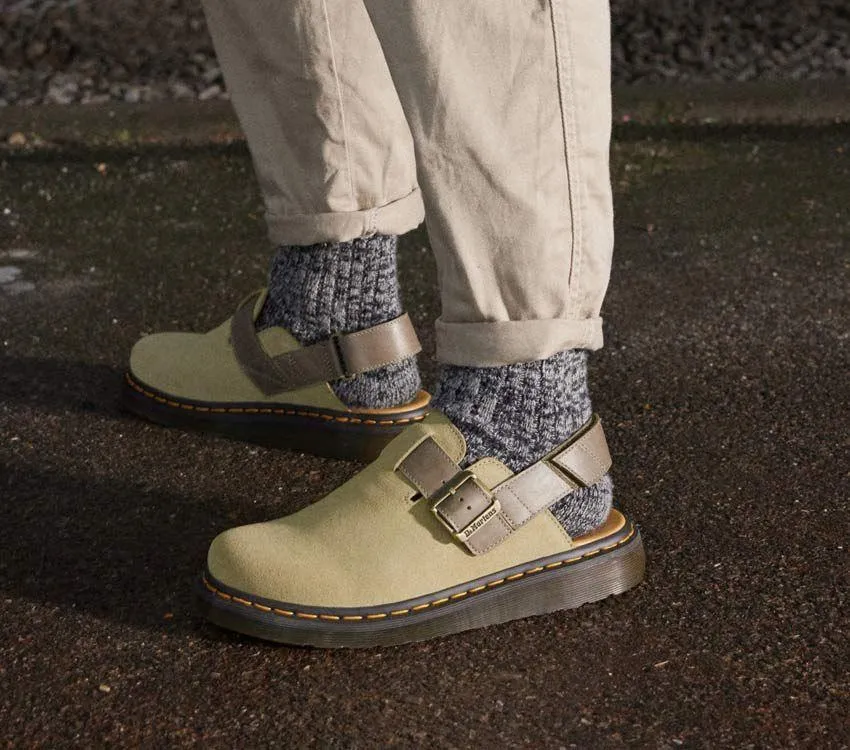 Dr Martens Jorge II Sling Back Pale Olive