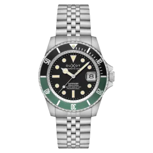 Duxot Atlantica Diver Automatic Pitch Black Men's Watch DX-2057-77