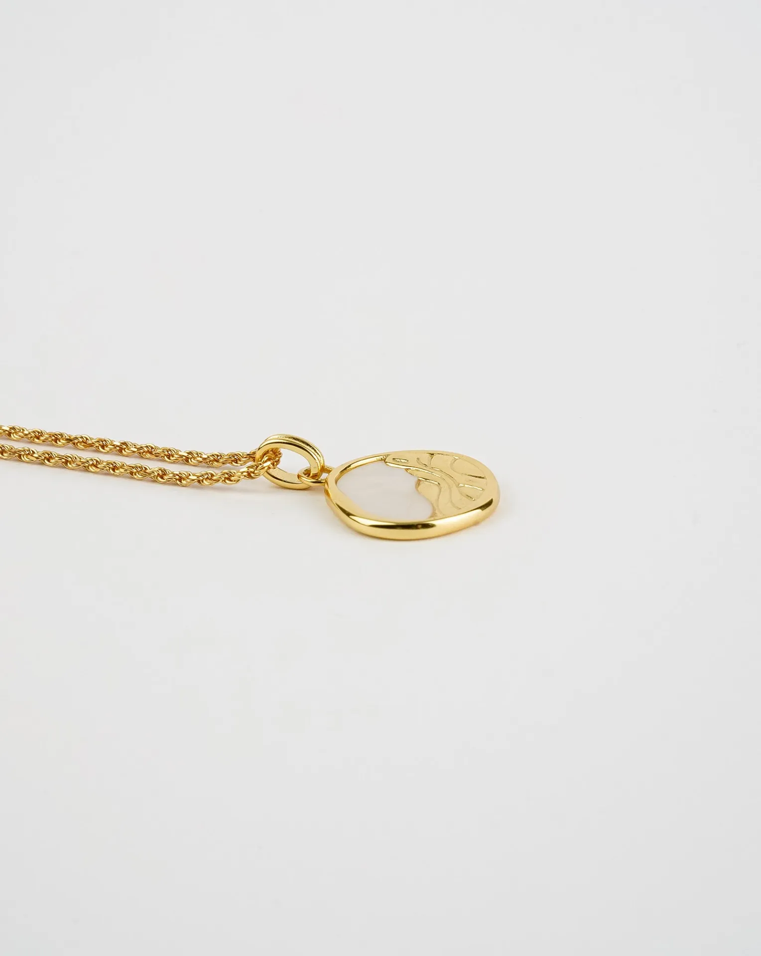 Elegant and Refined Mother of Pearl Sea Necklace | Shop Now