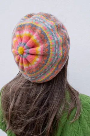 Eribé Alba Floral Spice Beret
