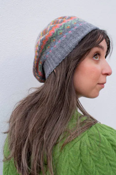 Eribé Alba Floral Spice Beret