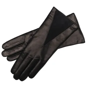 Florence Black Leather Gloves