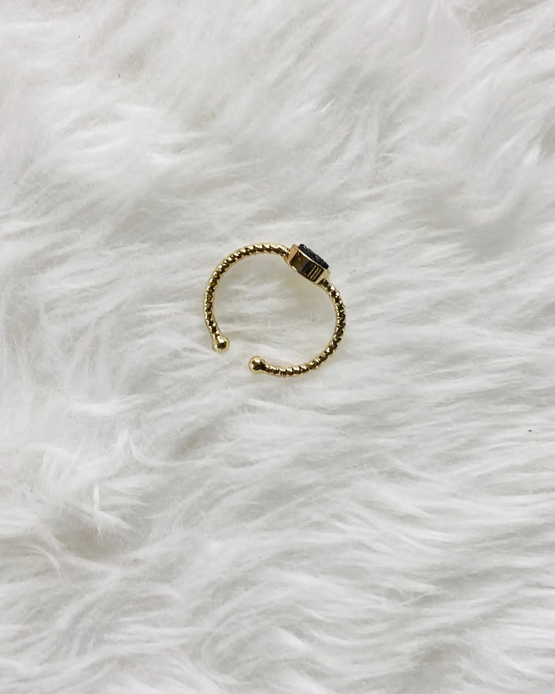Impress Me Druzy Ring