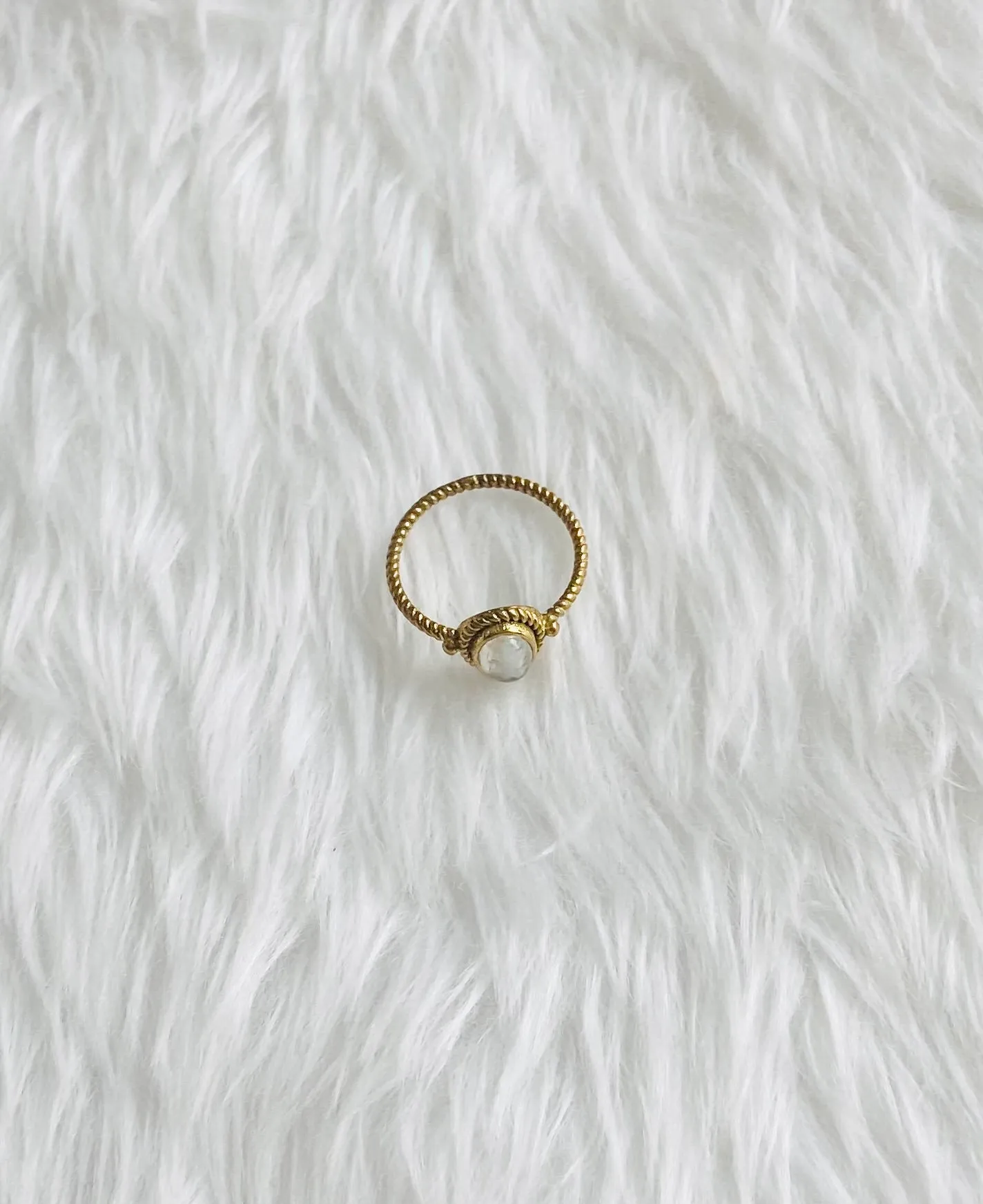 Karmic Moon Crystal Ring