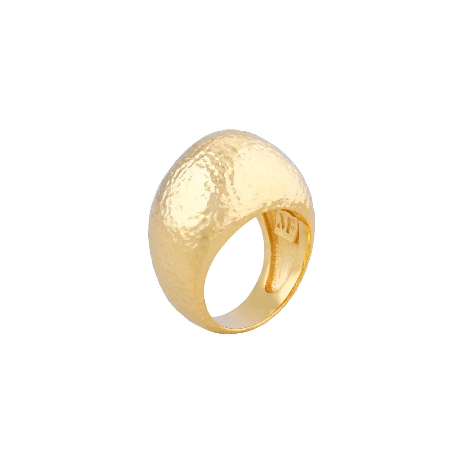 Large Golden Allegory Ring