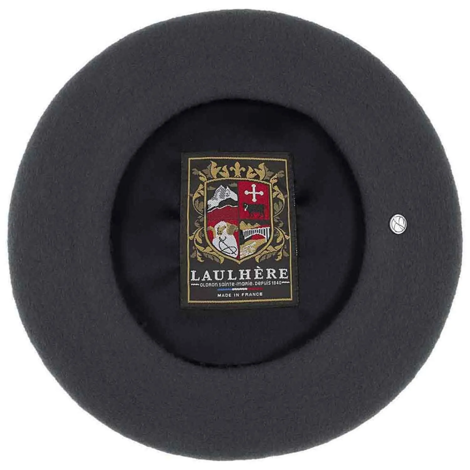 *Laulhere-France "AUTHENTIQUE" Traditional Lined Wool Beret, Style#519 - BEST SELLER!