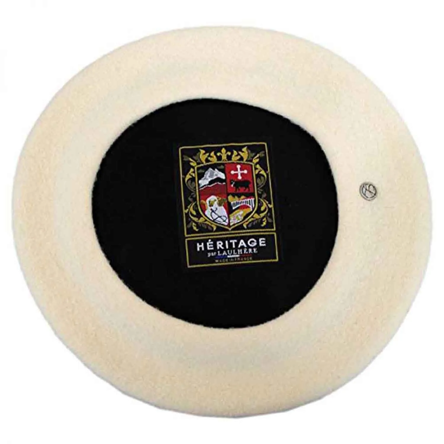 *Laulhere-France "AUTHENTIQUE" Traditional Lined Wool Beret, Style#519 - BEST SELLER!