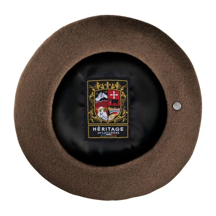 *Laulhere-France "AUTHENTIQUE" Traditional Lined Wool Beret, Style#519 - BEST SELLER!
