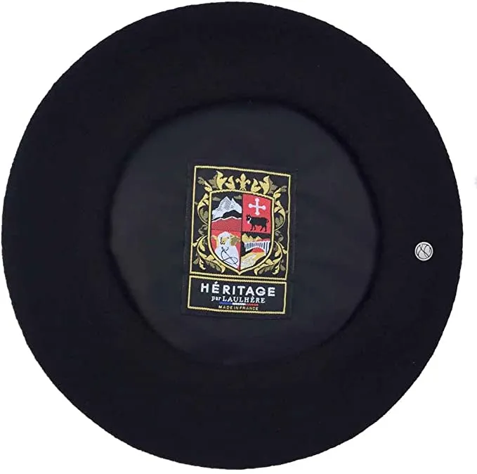 *Laulhere-France "AUTHENTIQUE" Traditional Lined Wool Beret, Style#519 - BEST SELLER!