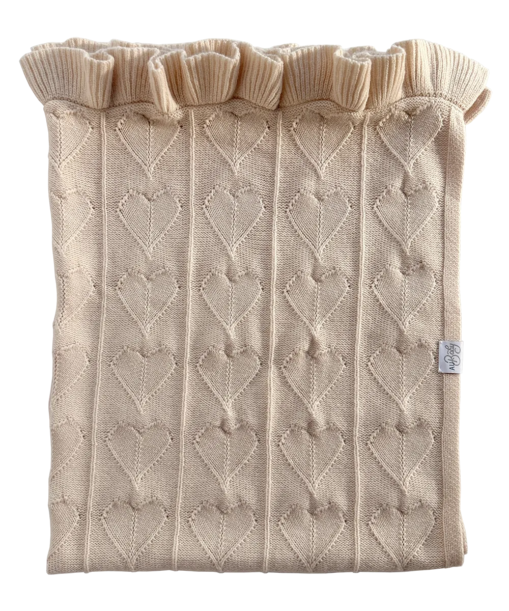 Little Love Baby Blanket - Butter Cream