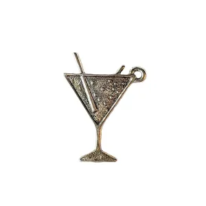 Martini Charm Pendant