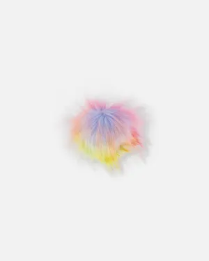 Multi-Colored Fake Fur Pompom For Hat
