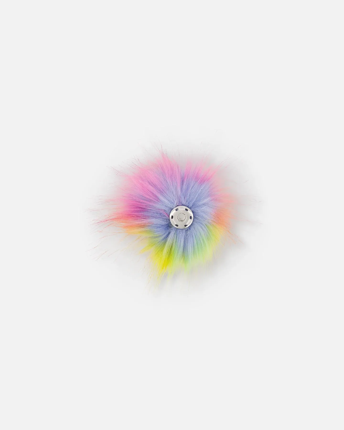 Multi-Colored Fake Fur Pompom For Hat