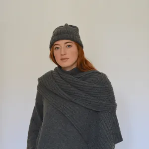 Parallel Lines Shawl Pattern by Clinton Hill Cashmere