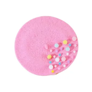 Pink Pom Pom Beret