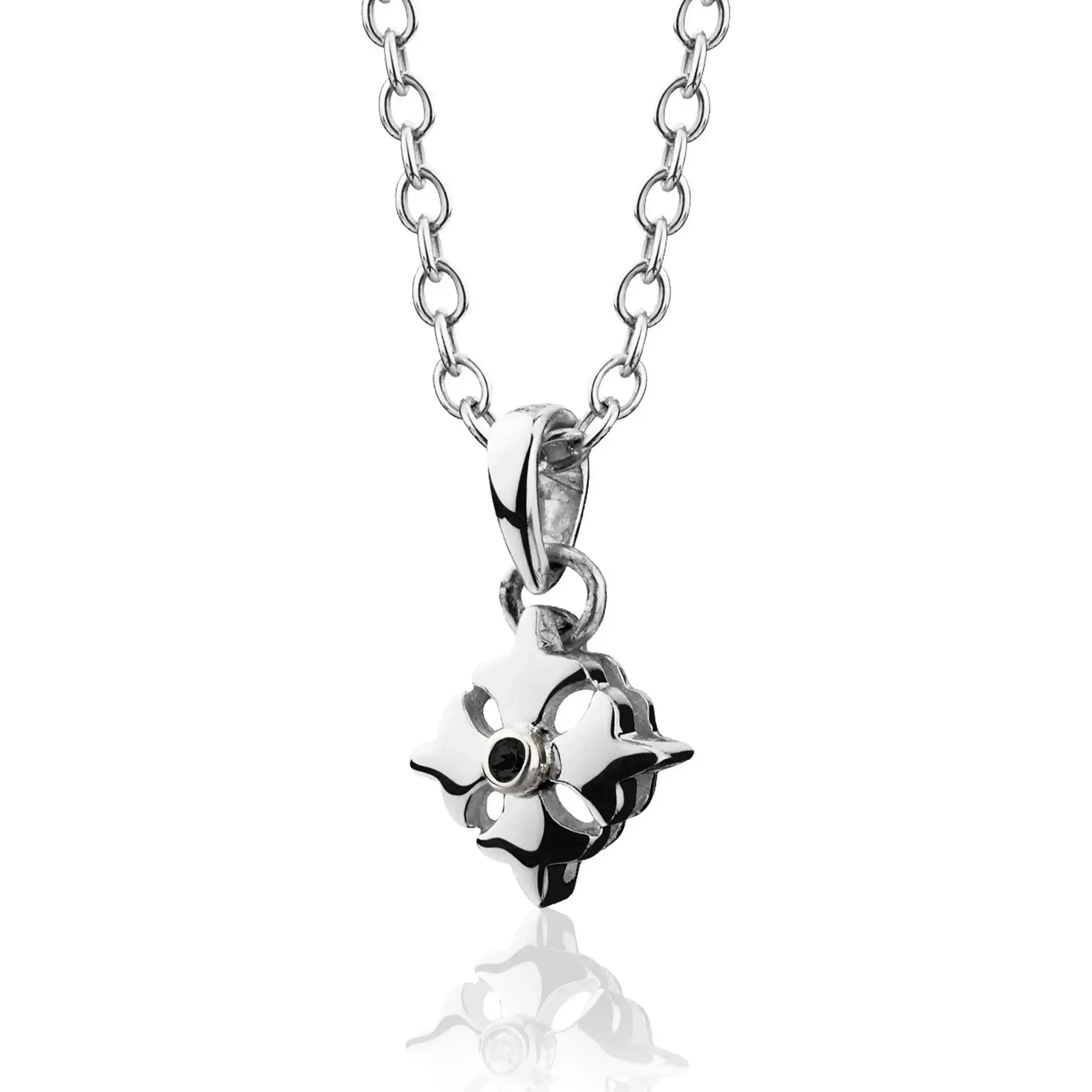Single Logo Drop Necklace