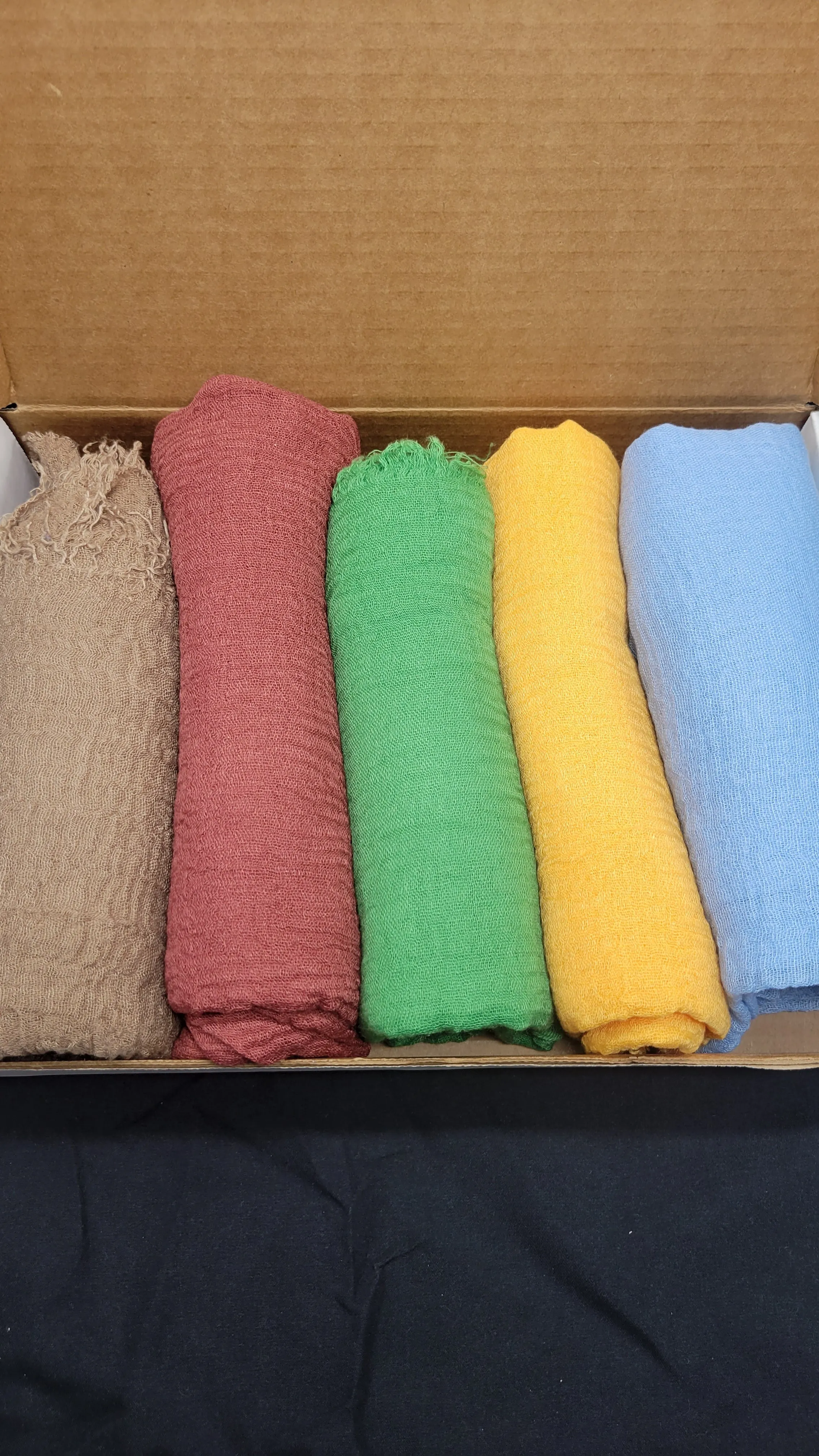 Summer Colors Scarf Box