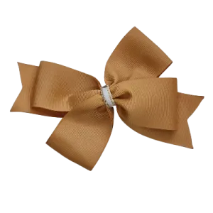 Timeless Hair Bow - Gold