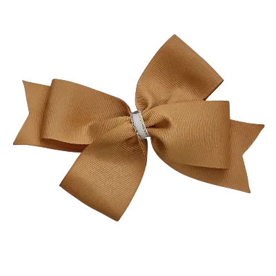 Timeless Hair Bow - Gold