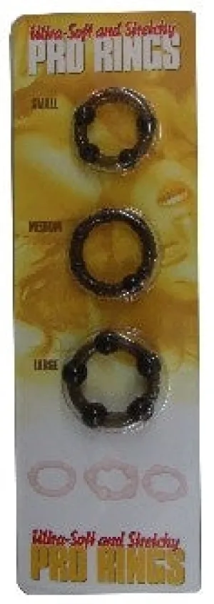 Ultra-Soft and Stretchy Pro Rings Smoke